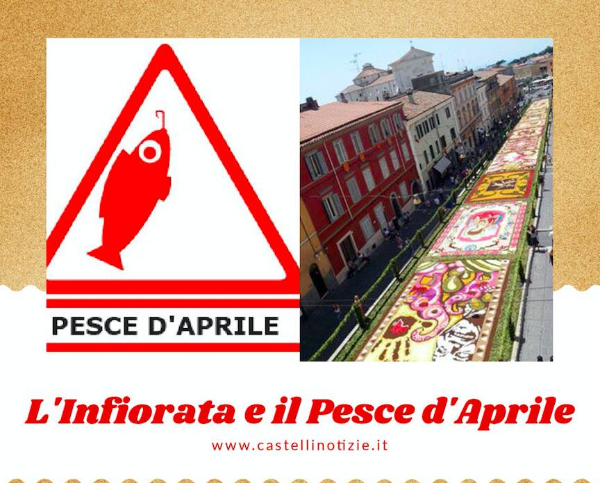 Pesce d'Aprile Genzano Infiorata