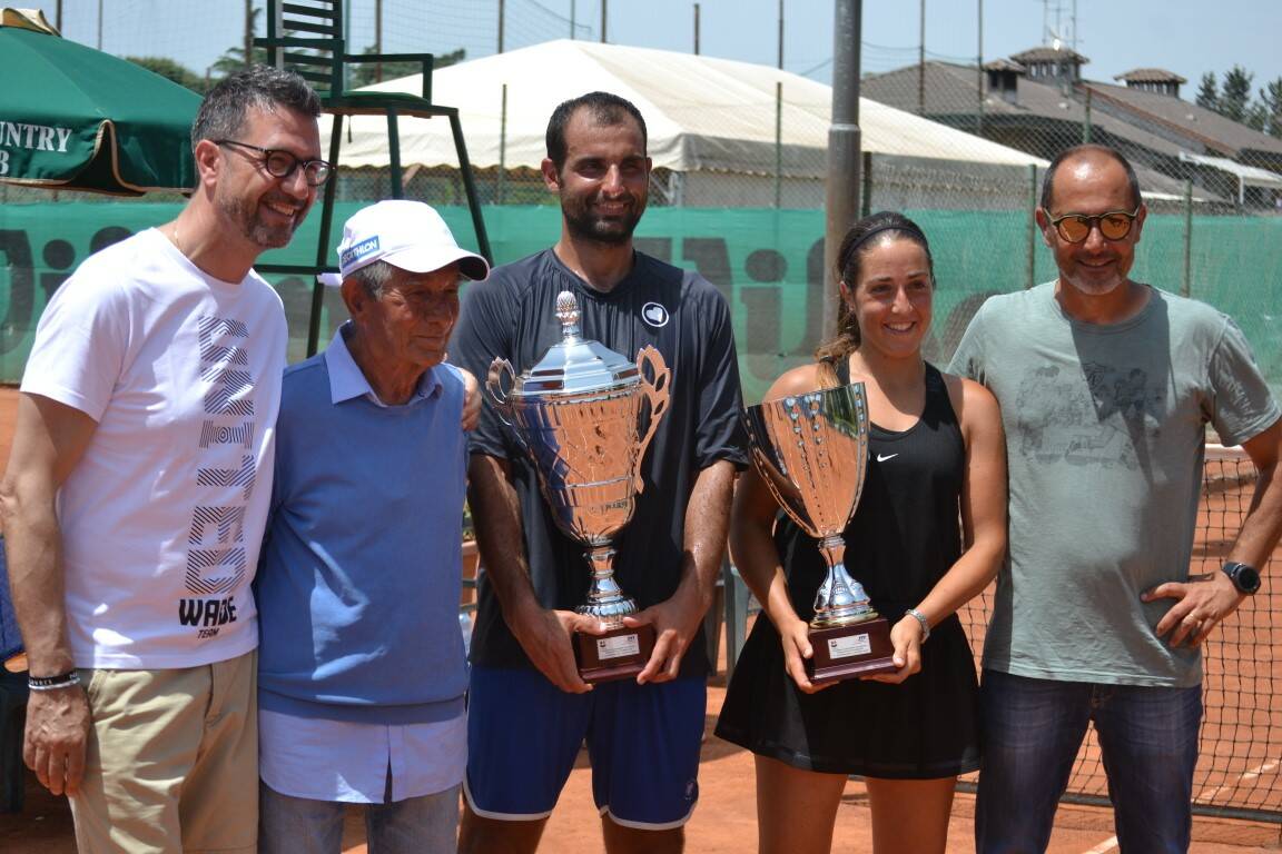 Tc New Country Frascati Matteo Fago e Beatrice Lombardi vincono