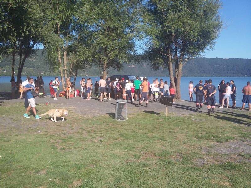 lago albano castel gandolfo ricerche disperso