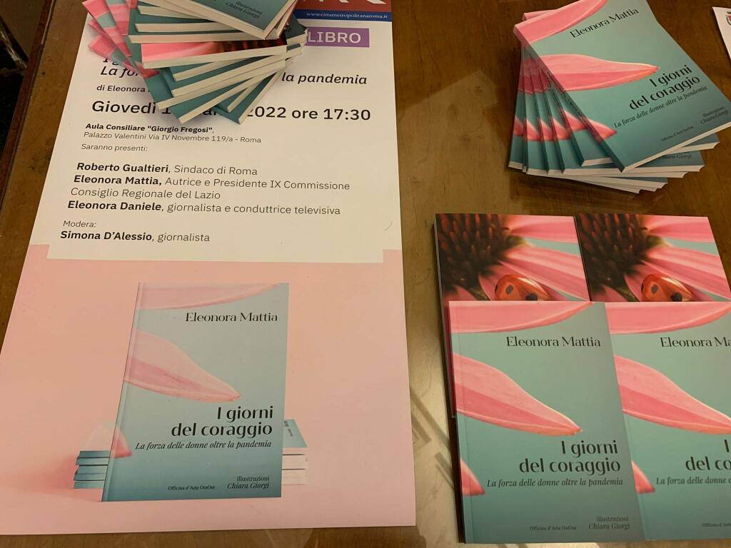 La consigliera regionale Eleonora Mattia presenta il suo primo libro I  giorni del coraggio. La forza delle donne oltre la pandemia - Castelli  Notizie