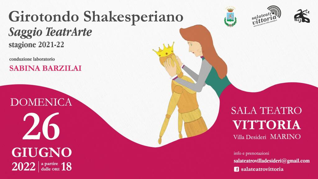 Girotondo Shakesperiano Sala Teatro Vittoria Marino