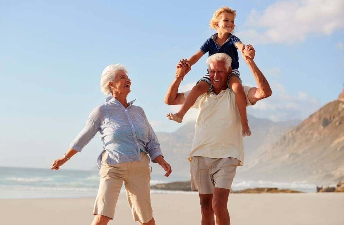 Genzano Al mare con i nonni