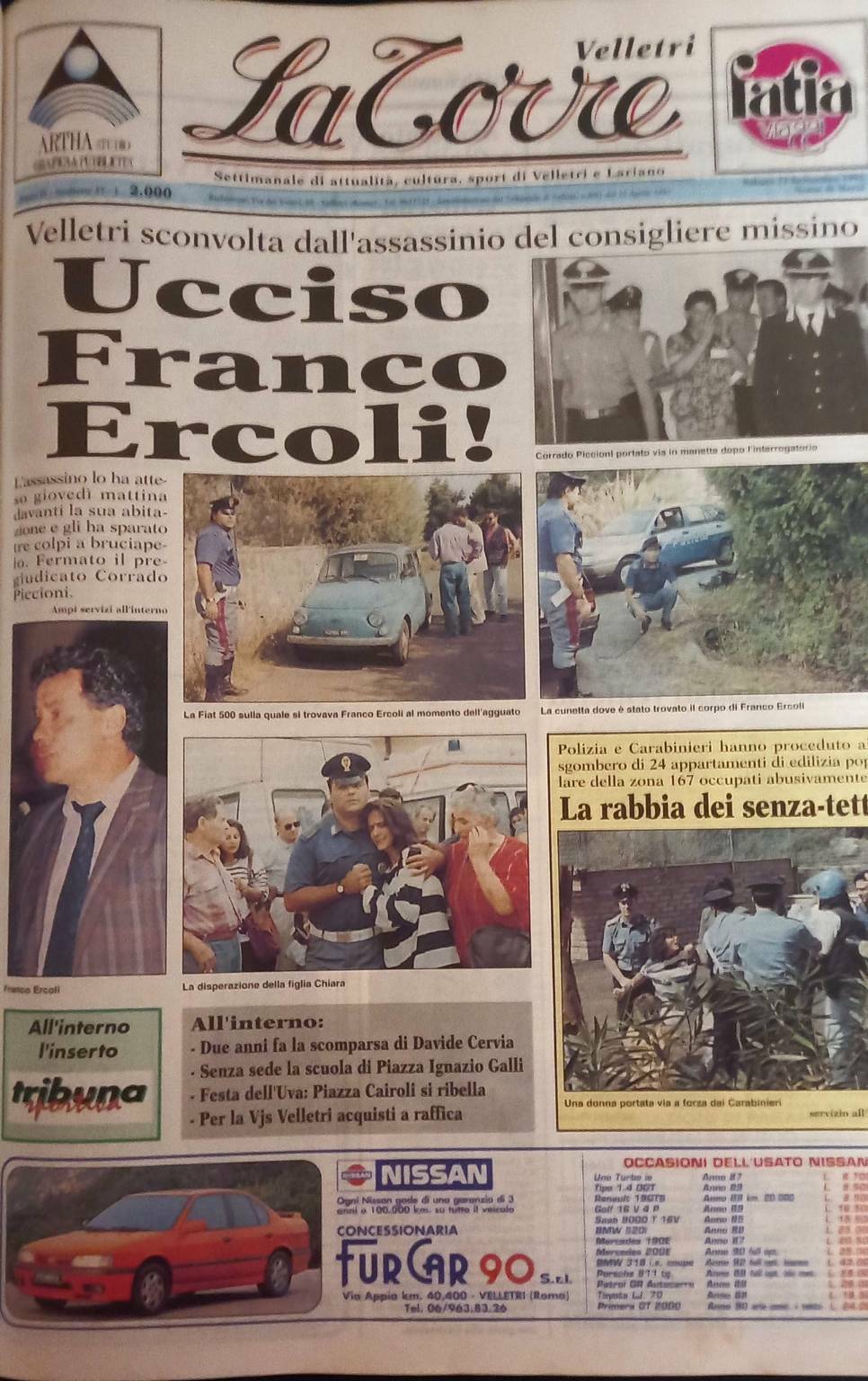 franco ercoli prima pagina torre