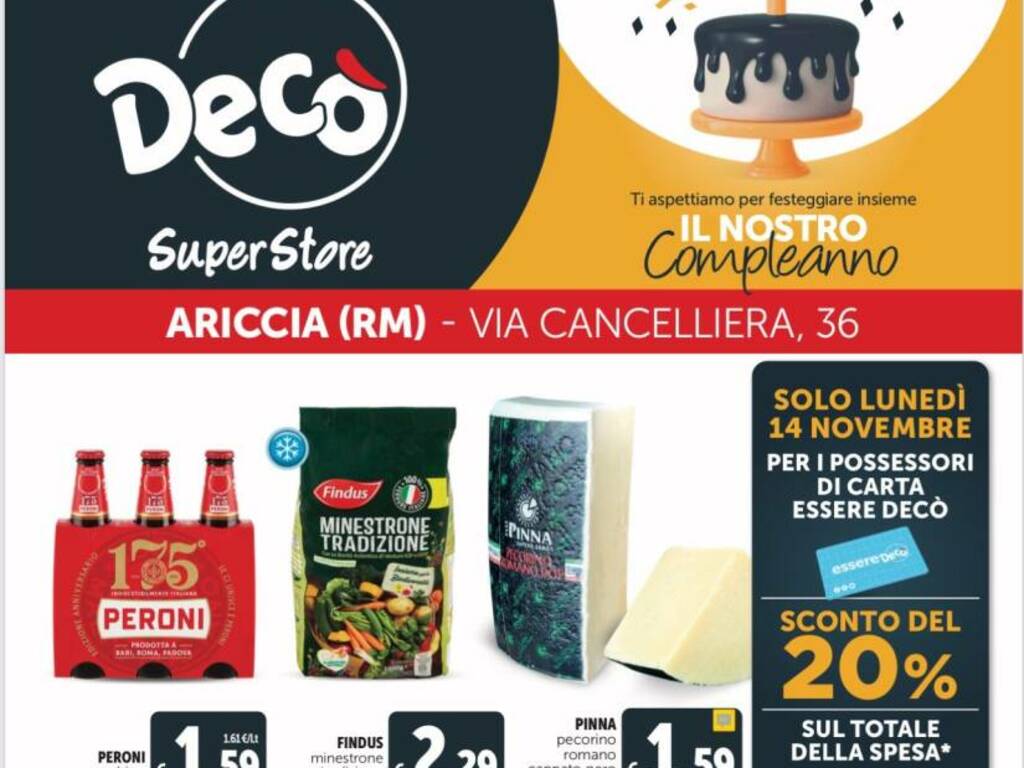 Supermercati Decò - 📢È tempo di aprire il salvadanaio: la spesa da Decò la  fai con 1, 2 e 3 Euro!📢 Sfoglia il nuovo volantino e scopri tutte le  imperdibili offerte 👇 bit.ly/SupermercatiDecòPromozioni