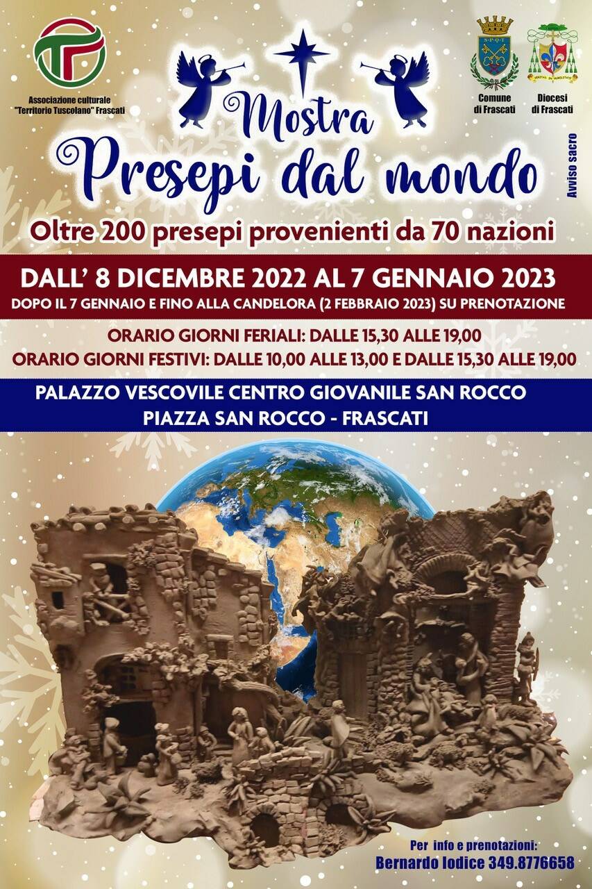 mostra presepi frascati 