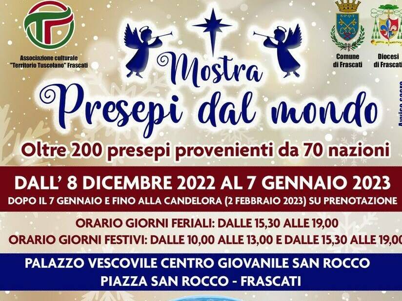 mostra presepi frascati 