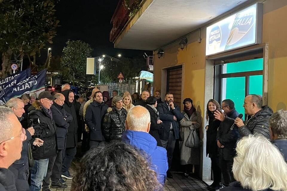 Inaugurazione sede Fratelli d'Italia Frattocchie 1