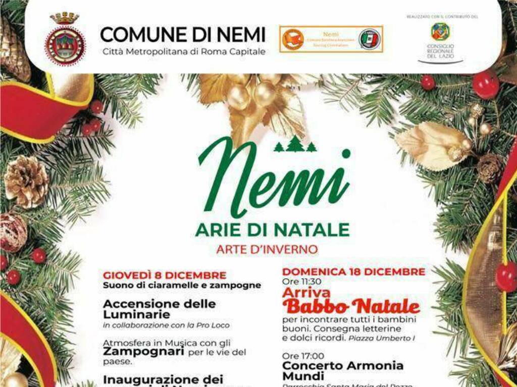 nemi arie di natale