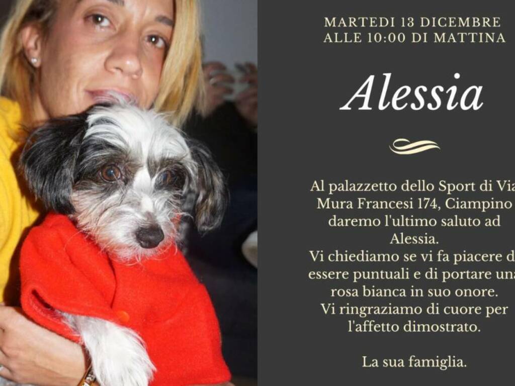 Ciampino- Funerali Alessia Sbal investita sul GRA, parla la mamma: Lei lo  avrebbe perdonato, io no - Castelli Notizie