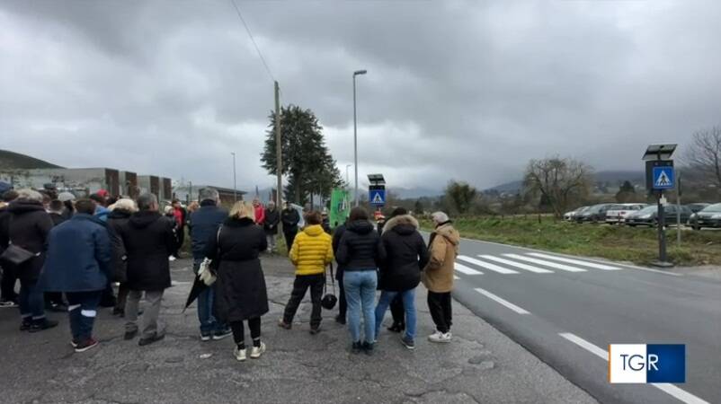 Rocca Priora Servizio TG3 Attraversamento Pedonale Via dell'Arenatura 1