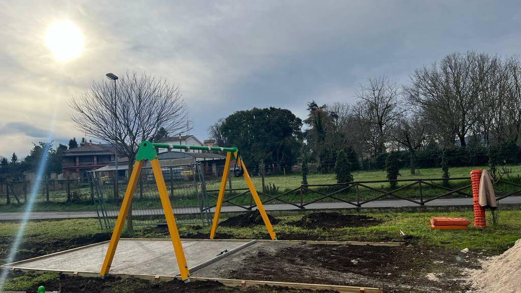 Zagarolo parco piazza della Pace giochi inclusivi 2