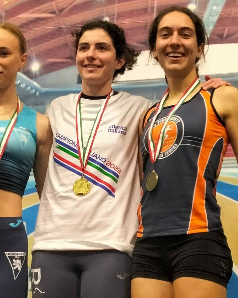 Livia Calandrini campionessa italiana 1500 metri Intera