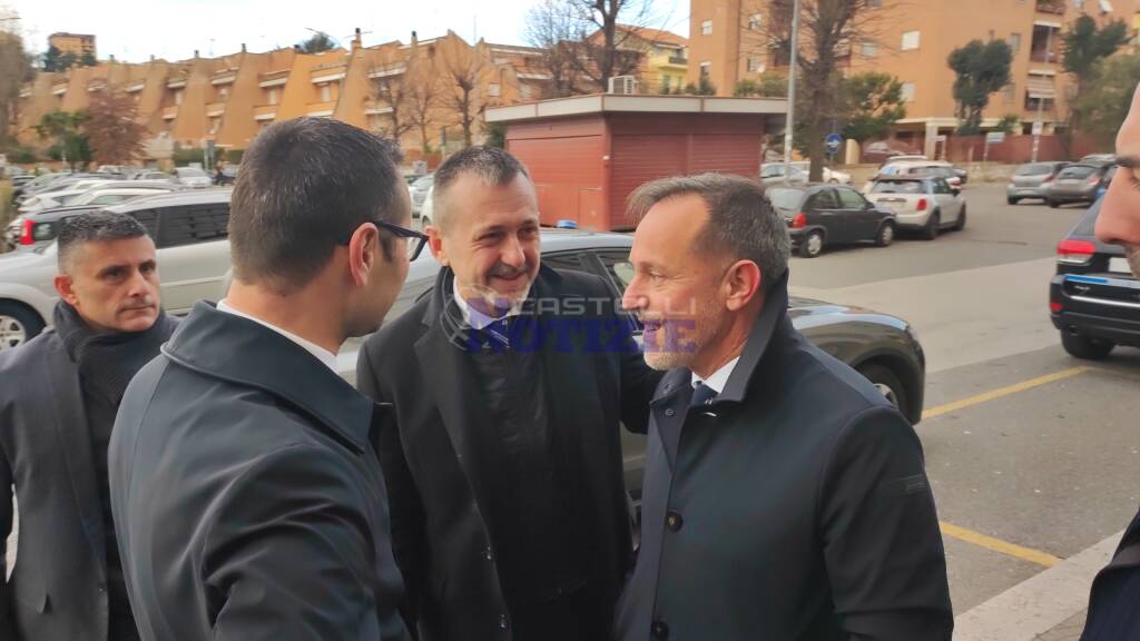 In Tribunale a Velletri la visita del Sottosegretario alla Giustizia, on. Andrea Delmastro 