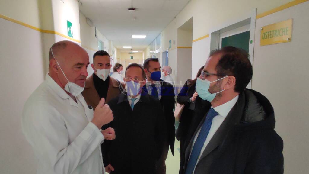 Ospedale di Velletri, la visita del Sottosegretario alla Salute on. Marcello Gemmato (FOTO)