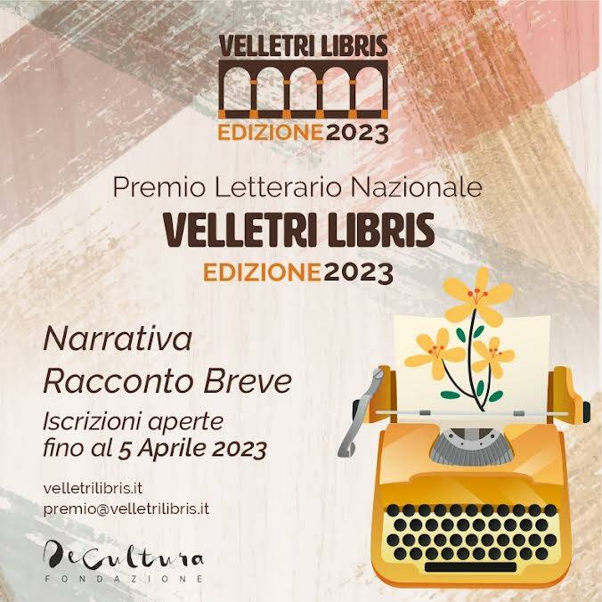 Velletri Libris Premio Letterario Narrativa Breve 2023 Intera