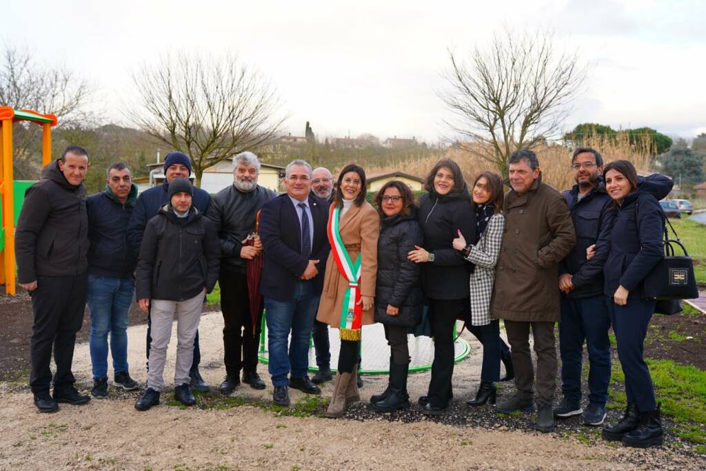 Zagarolo inaugurazione Parco Piazza della Pace 2