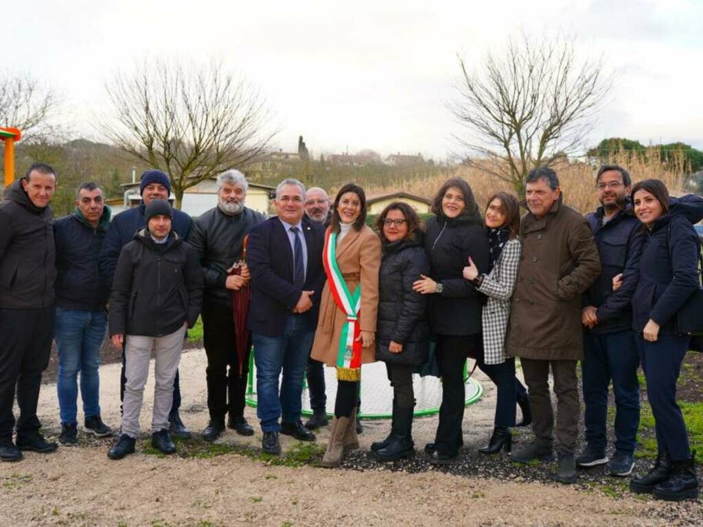 Zagarolo inaugurazione Parco Piazza della Pace 2