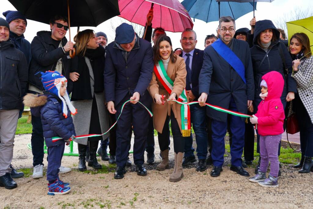 Zagarolo inaugurazione Parco Piazza della Pace 1