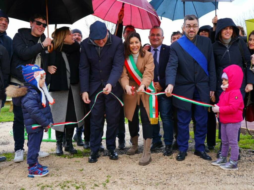 Zagarolo inaugurazione Parco Piazza della Pace 1