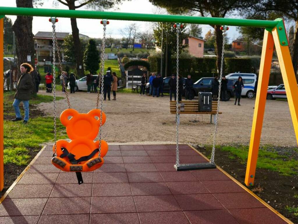 Zagarolo Giochi inclusivi Parco Piazza della Pace 2