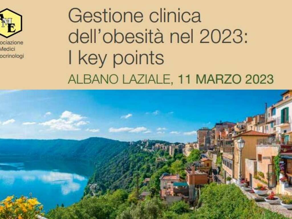 Albano convegno gestione clinica obesità 11 mar 2023 Locandina Orizz