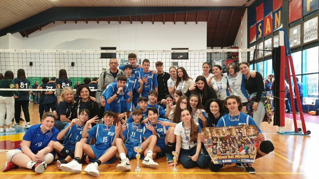 Ciampino Pallavolo la squadra maschile della scuola