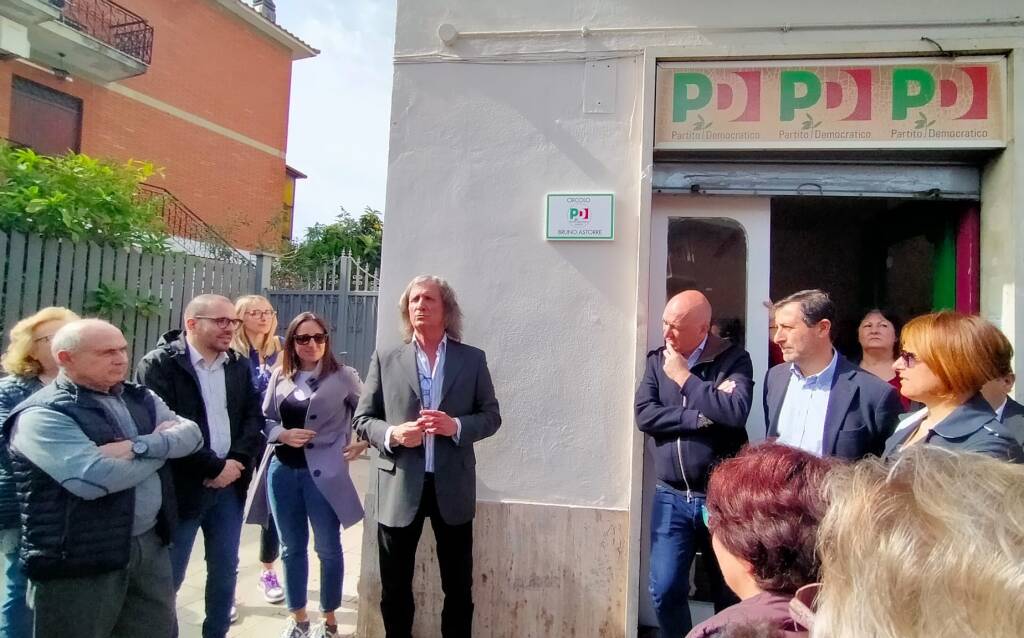 Intitolazione circolo PD Marino Bruno Astorre 7