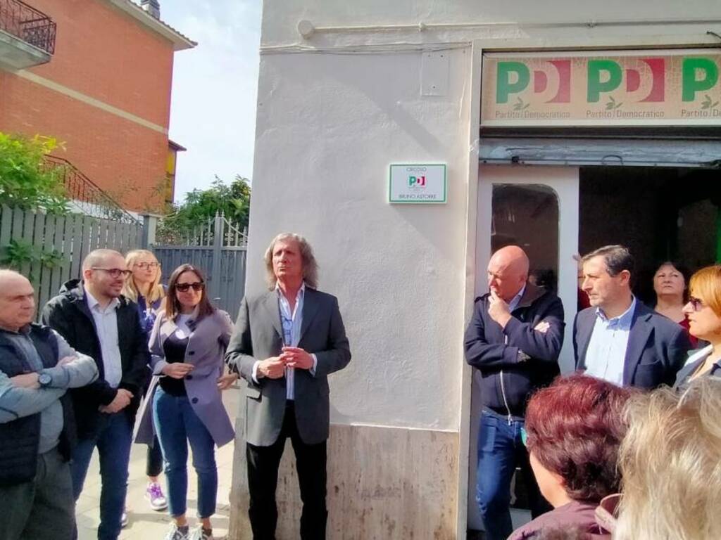 Intitolazione circolo PD Marino Bruno Astorre 7