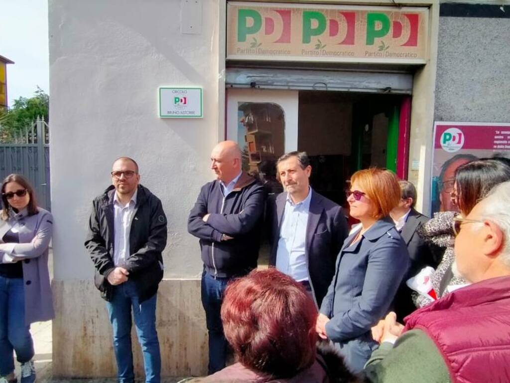 Intitolazione circolo PD Marino Bruno Astorre 5