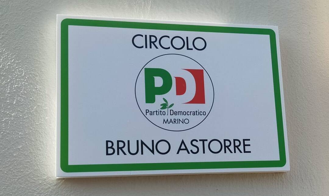 Targa Circolo PD Marino Bruno Astorre