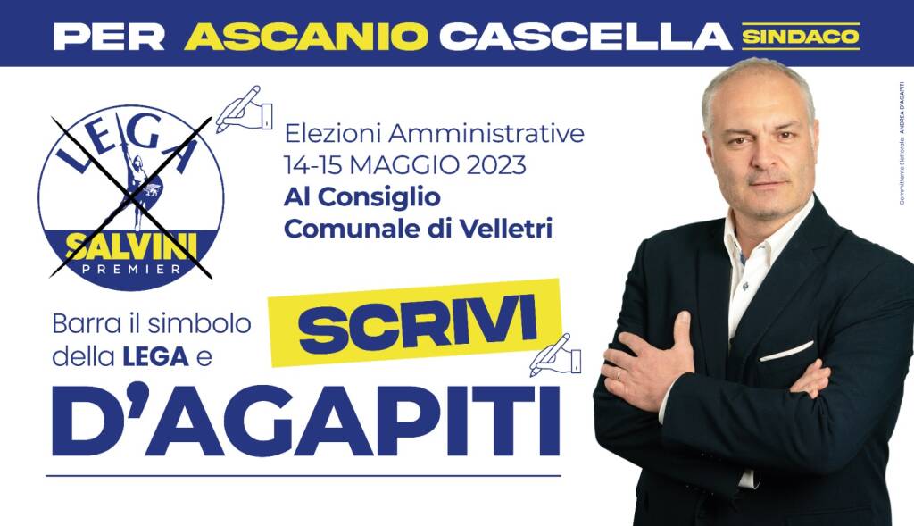 Andrea d'agapiti lega velletri