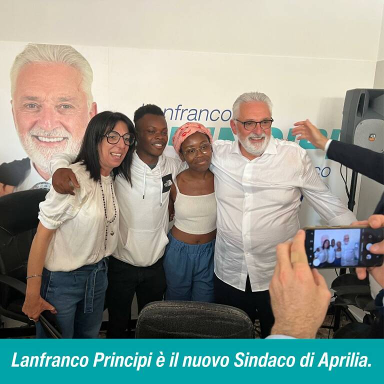 Lanfranco Principi Sindaco Aprilia