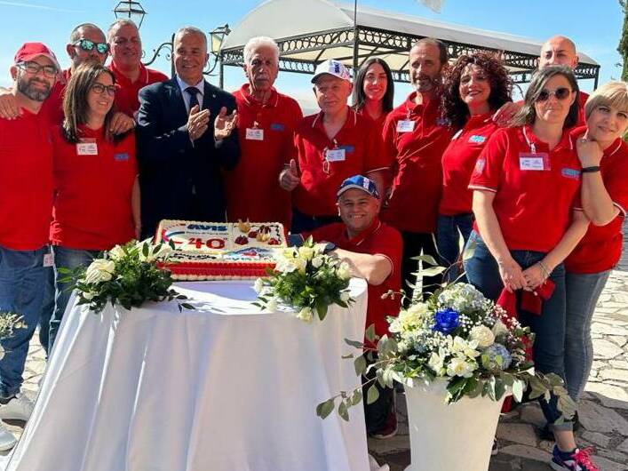 ROCCA DI PAPA - L'Avis ha festeggiato 40 anni di attività