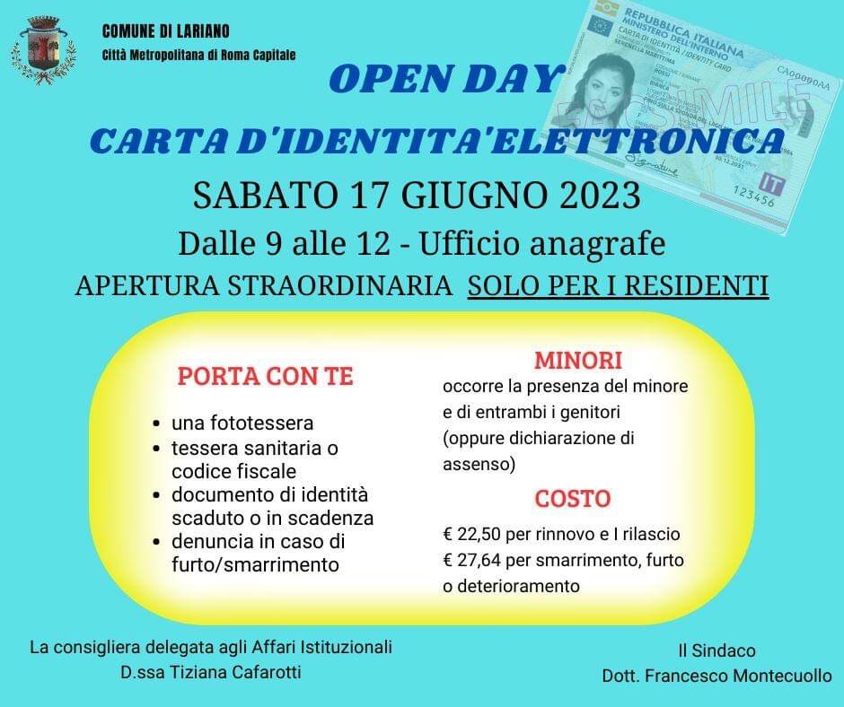 carta d'identità lariano