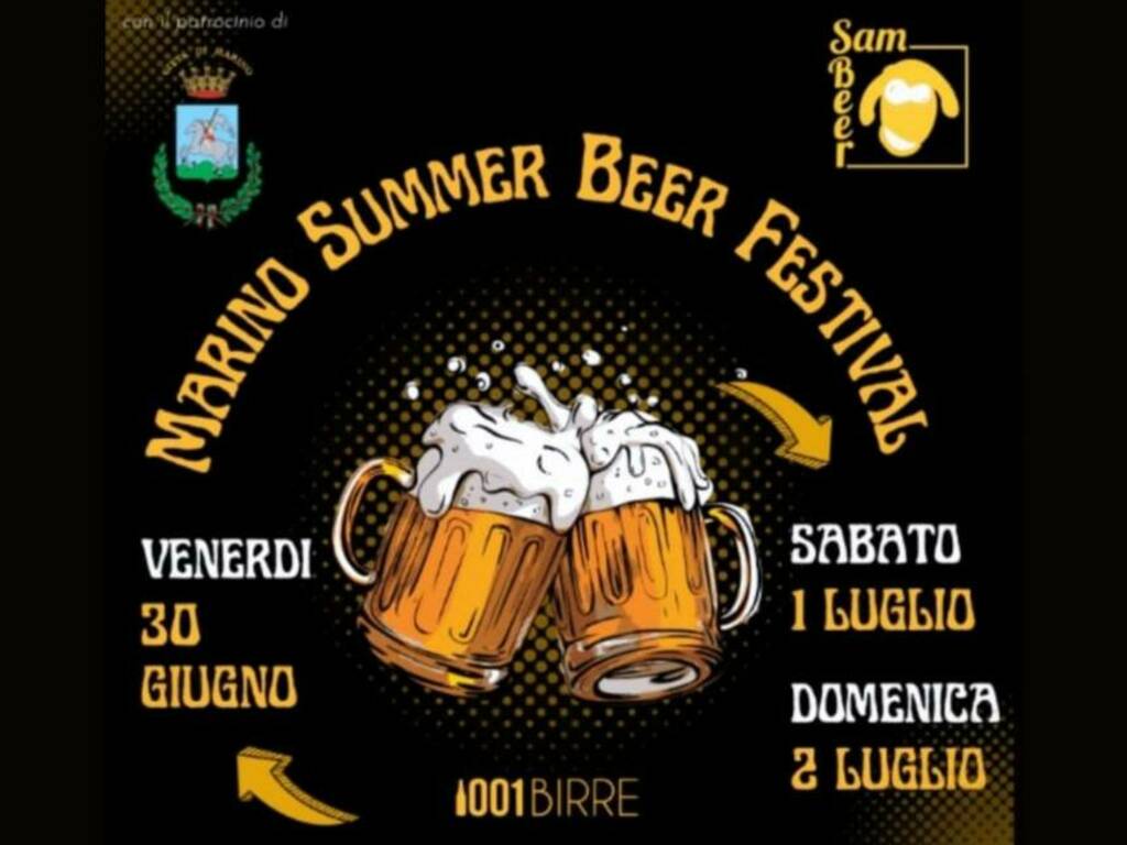 Marino Summer Beer Festival 2023 Locandina Orizz