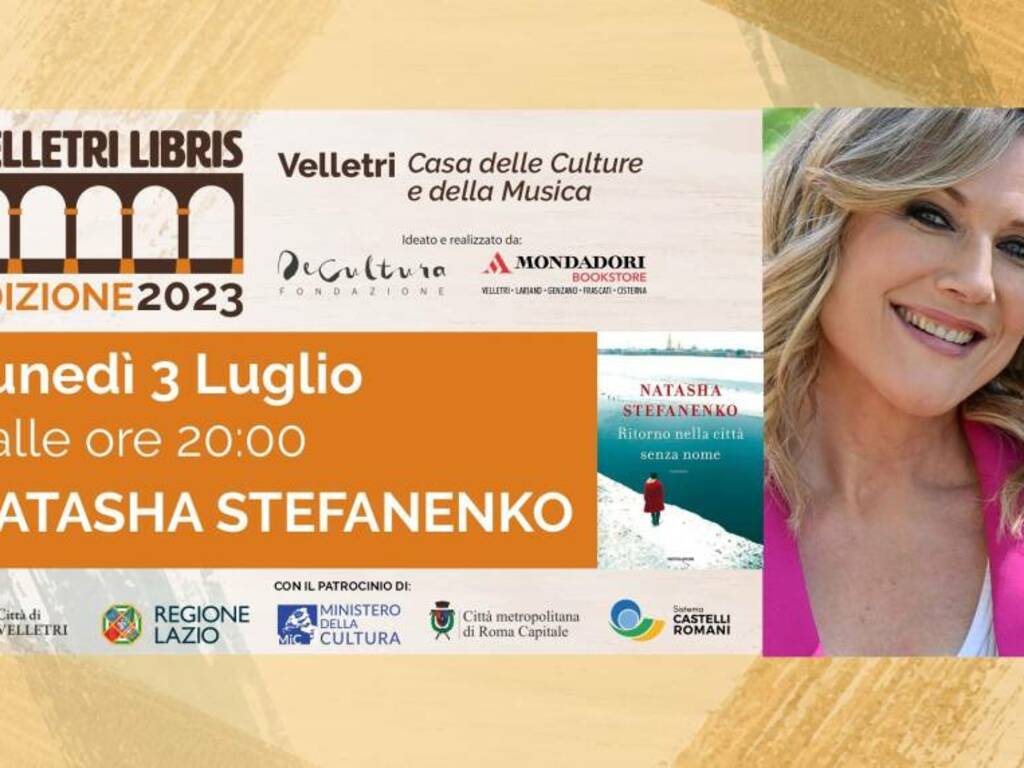 Natasha Stefanenko Velletri Libris 3 Lug 2023 Locandina