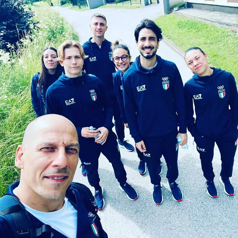 Kickboxing Roberto Capogna Rocca Priora Selfie di gruppo