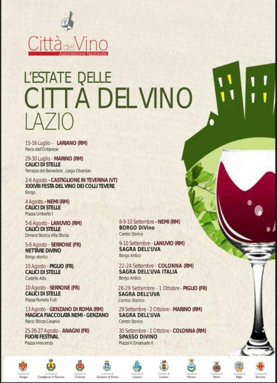 città del vino calici di stelle