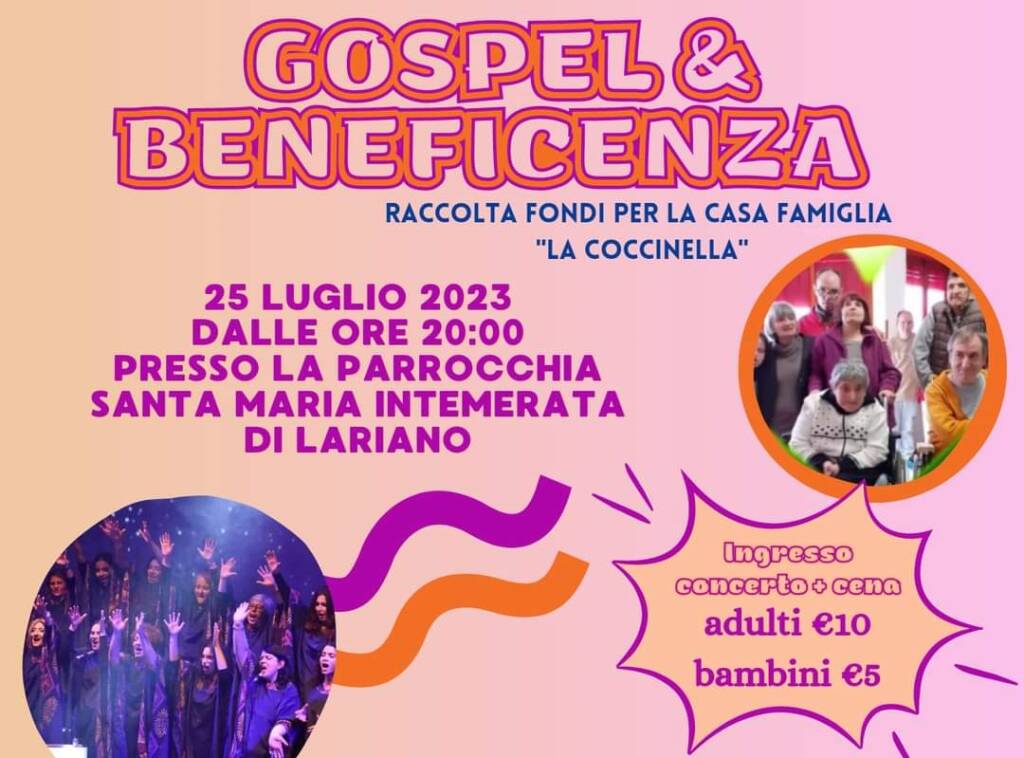 Lariano Beneficenza Gospel