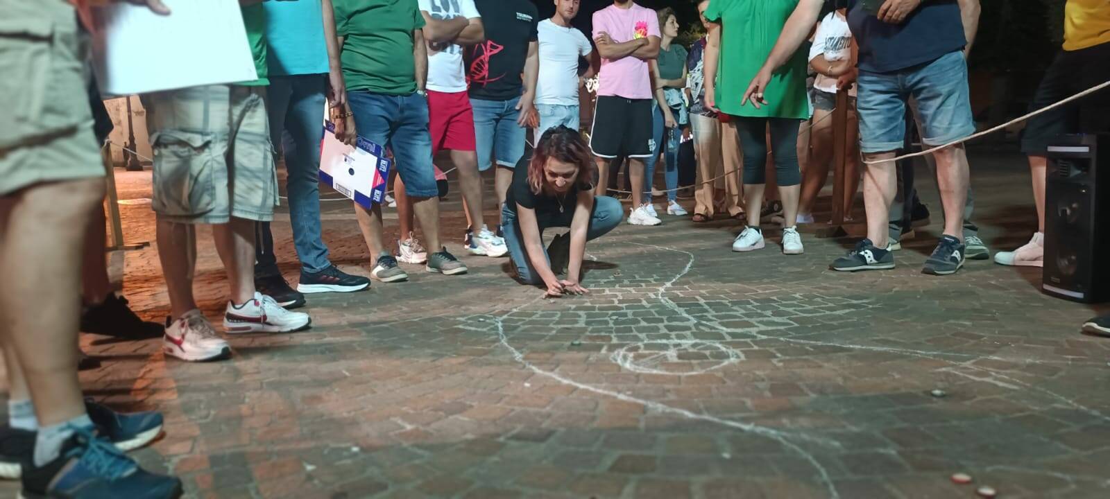 Lariano - Giochi popolari in piazza per la Festa del Comitato Valle Blasi