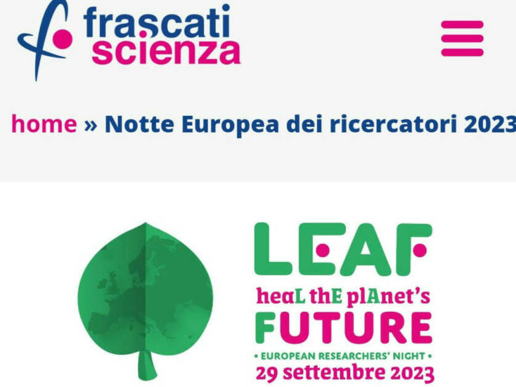 frascati scienza notte europea dei ricercatori