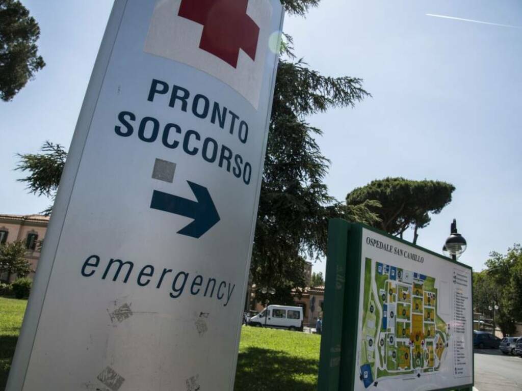 pronto soccorso san camillo (foto DIRE)