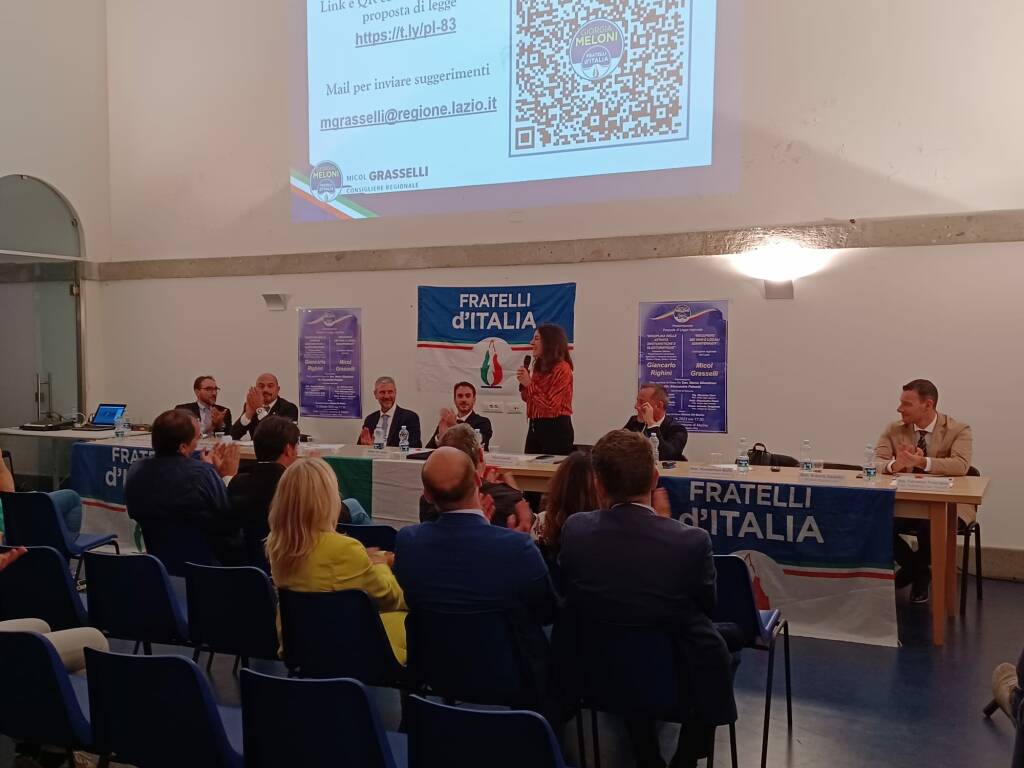 Marino incontro proposte di legge FdI 19 Ott 2023 5