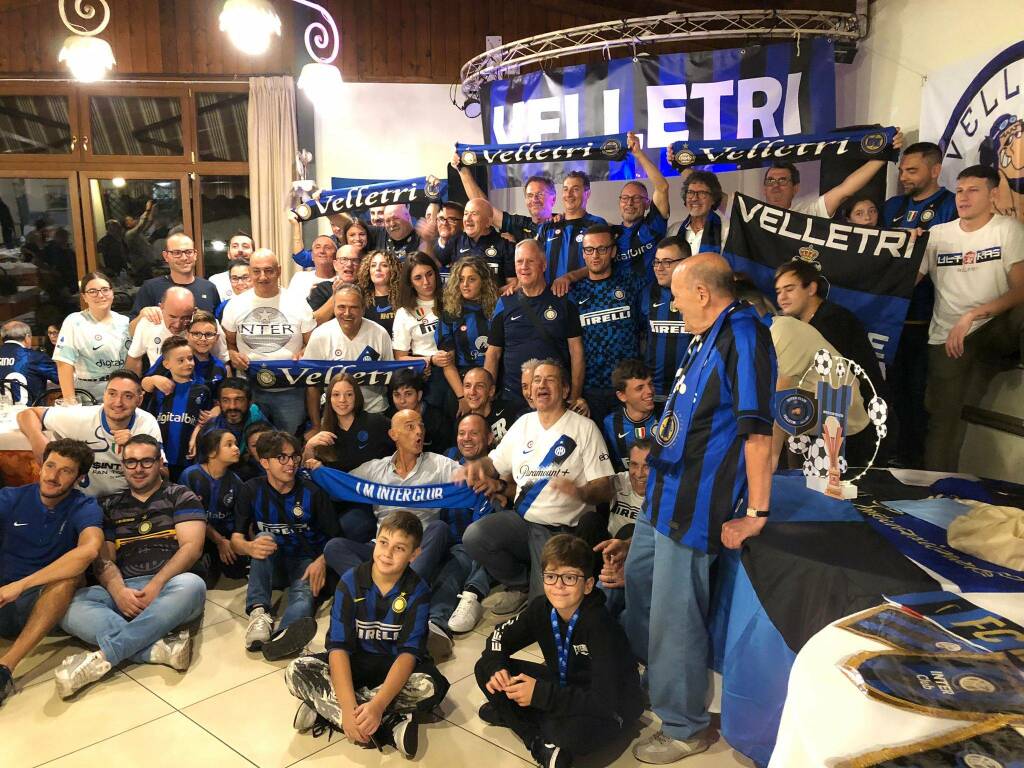 Velletri, in festa l'INTER CLUB "ANGELO MORATTI": le foto del 25° Anniversario 