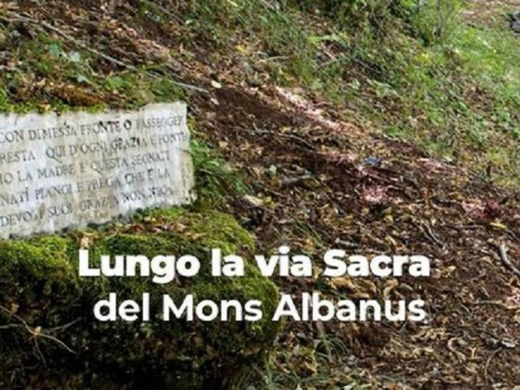 Lungo la Via Sacra del Mons Albanus Orizz