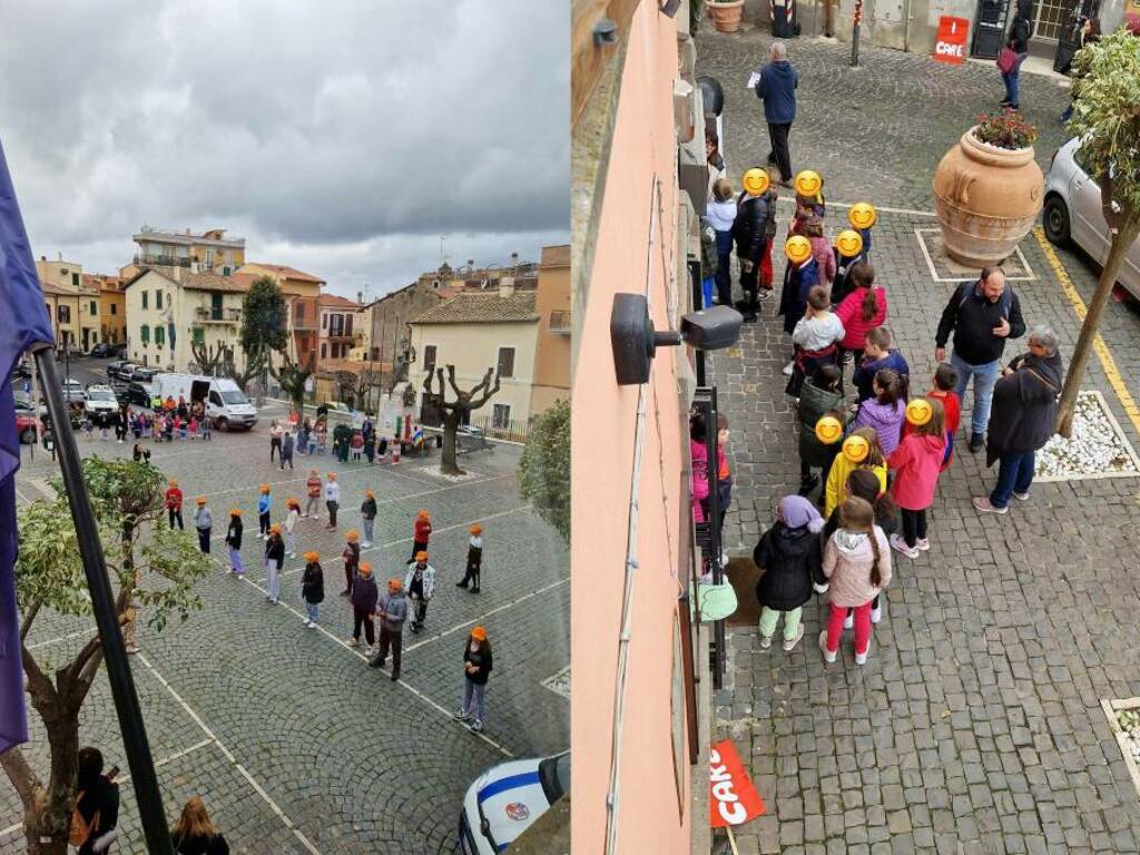 Colonna Giornata Diritti Infanzia Alunni Scuola Gulluni 20 Nov 2023 2