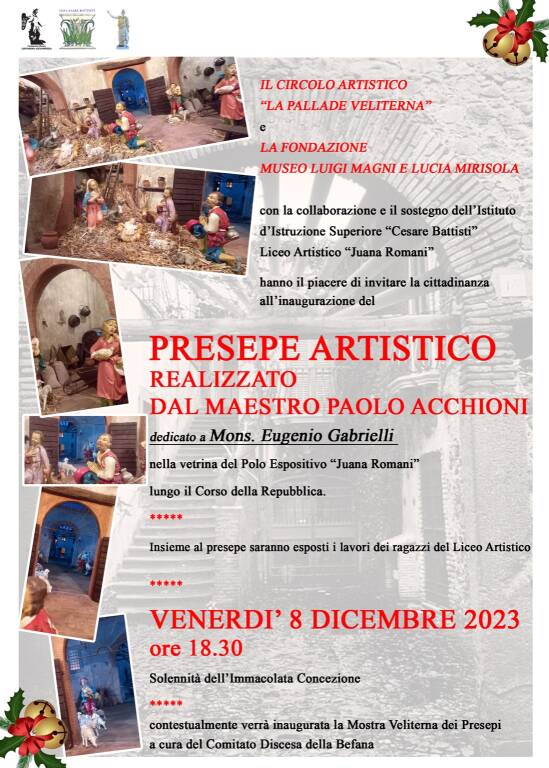 presepe artistico velletri