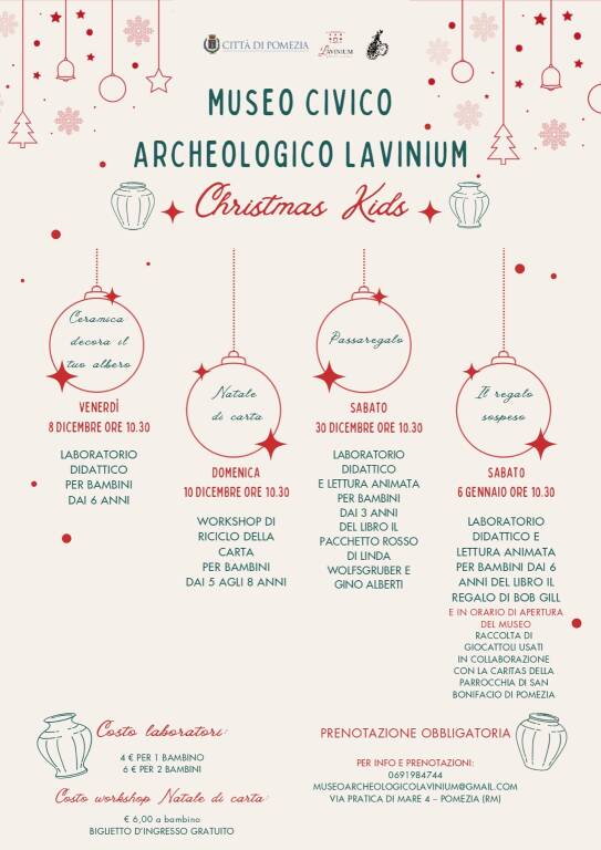 natale museo archeologico lanuvio