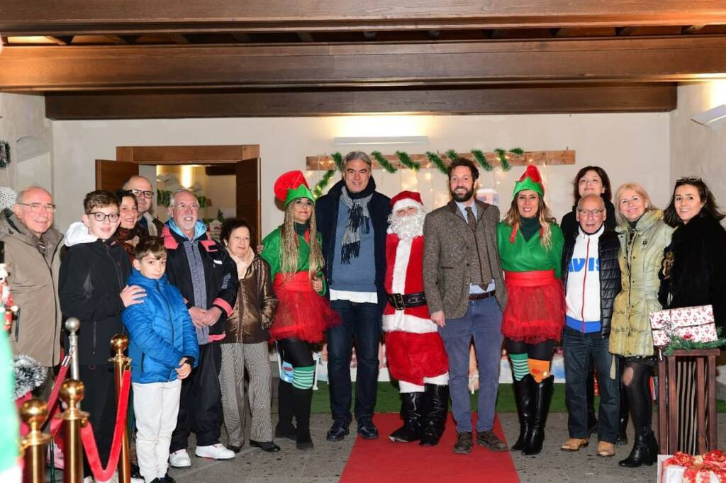 Genzano - Le foto del Villaggio di Babbo Natale a Palazzo Sforza 