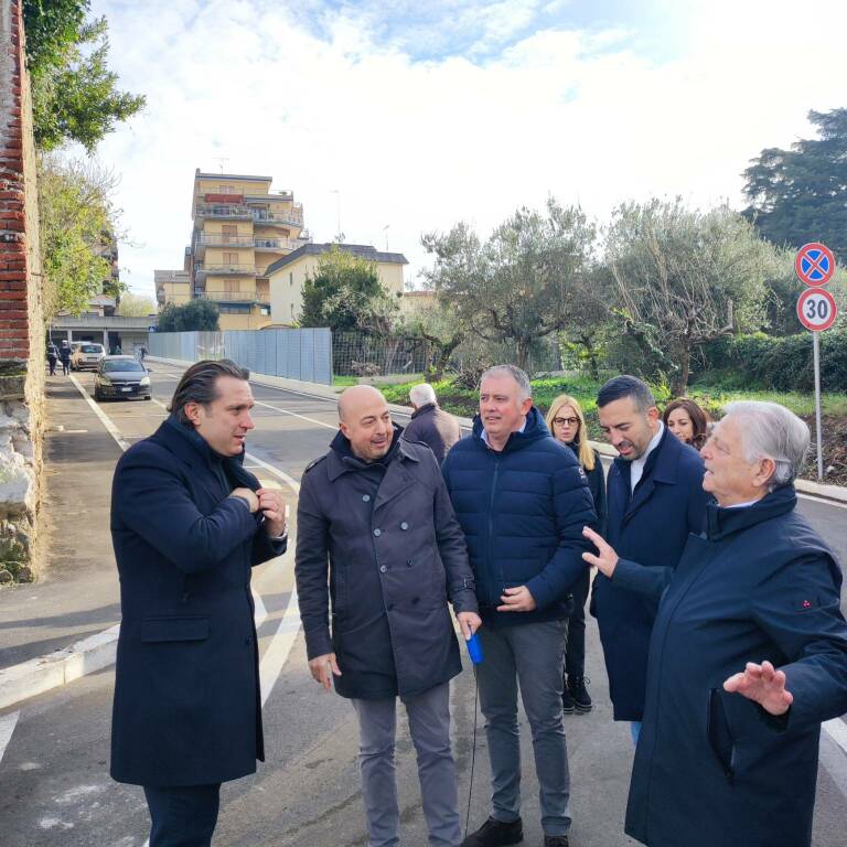 Velletri, inaugurata la bretellina di via del Mattatoio (FOTO)